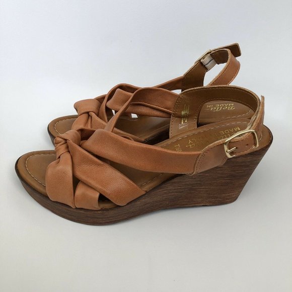 Bella Vita Italy Wes Women Shoes Wedge Sandals 7.5 - Picture 5 of 10